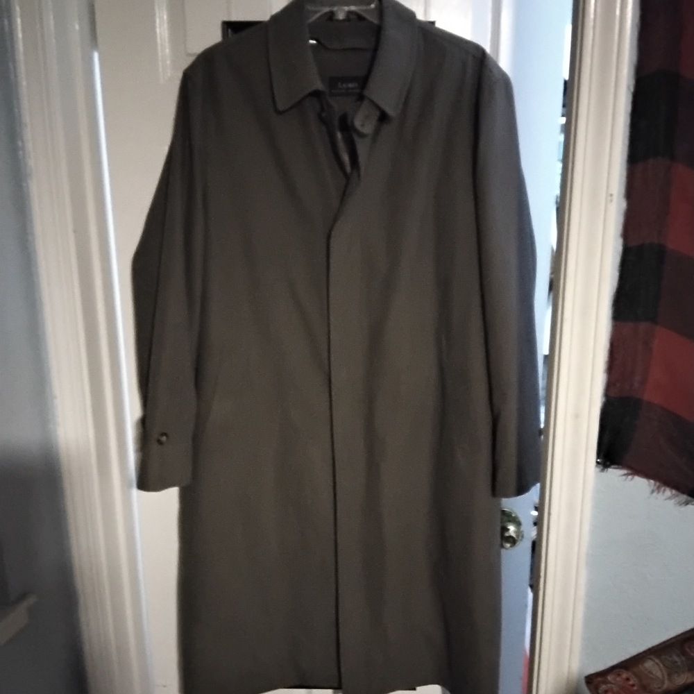 Ralph Lauren Men's Charcoal Trench Coat